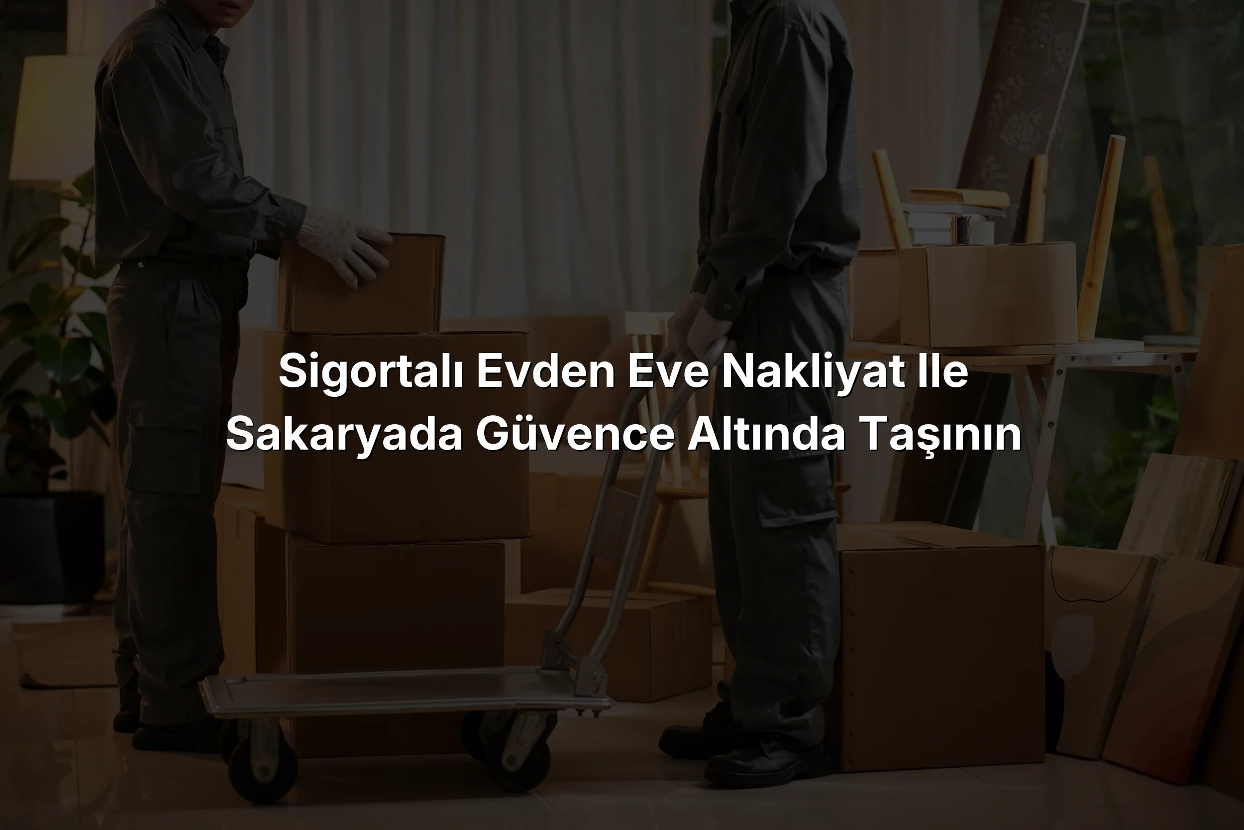 Sigortalı Evden Eve Nakliyat ile Sakaryada Güvence Altında Taşının