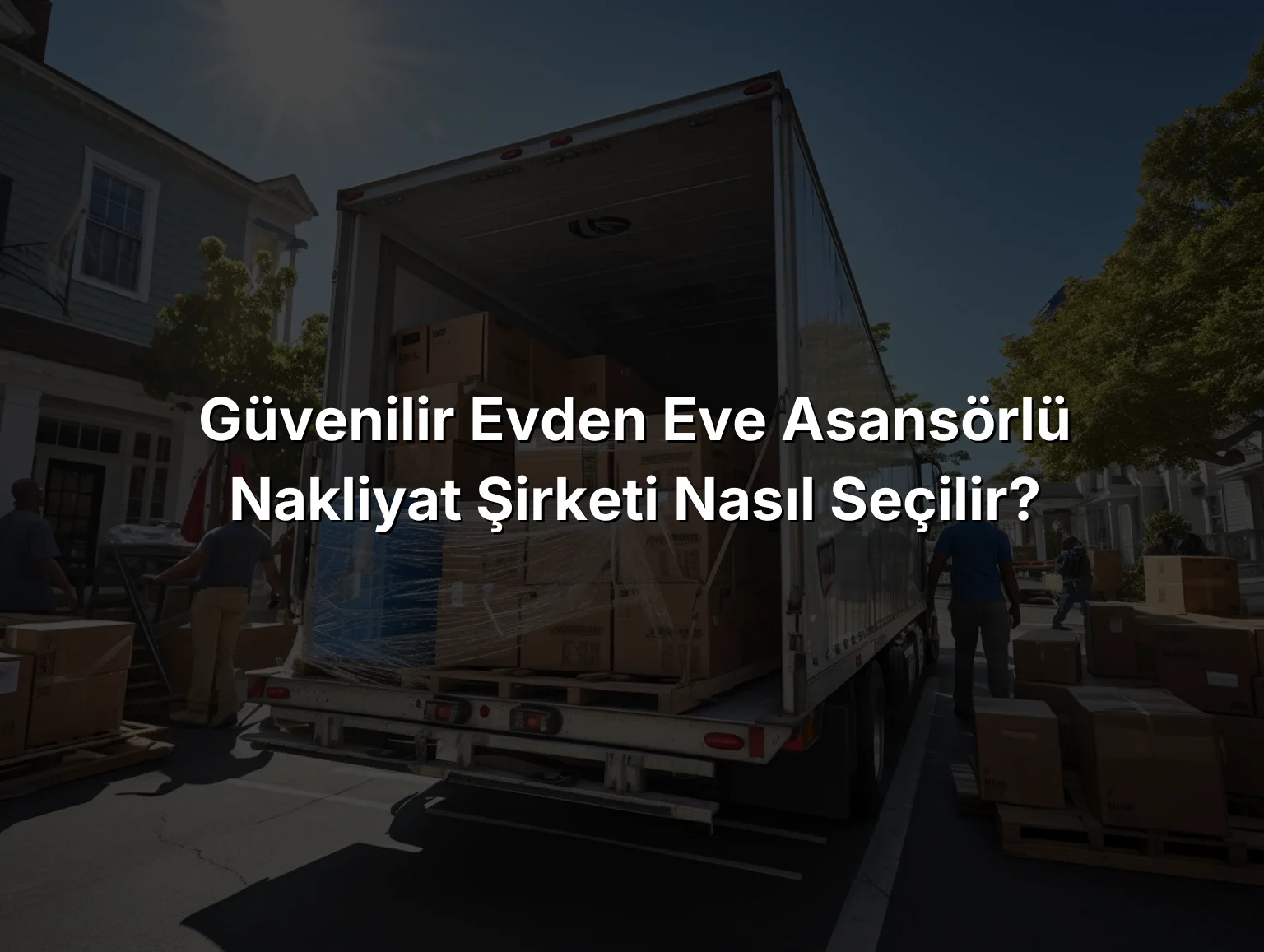 Güvenilir Evden Eve Asansörlü Nakliyat Şirketi Nasıl Seçilir?